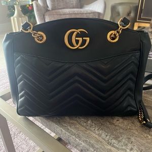 Gucci Marmont Leather Should bag